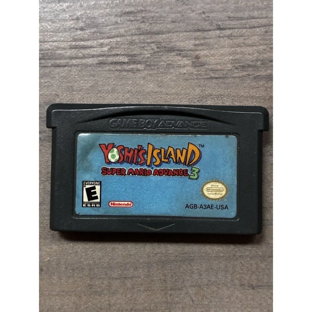 Yoshi's Island: Super Mario Advance 3 Game Boy Advance GBA Authentic Tested